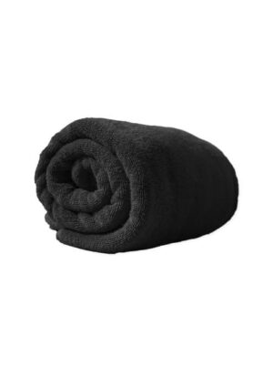 Handuk Kecil Hitam - Travel Friendly