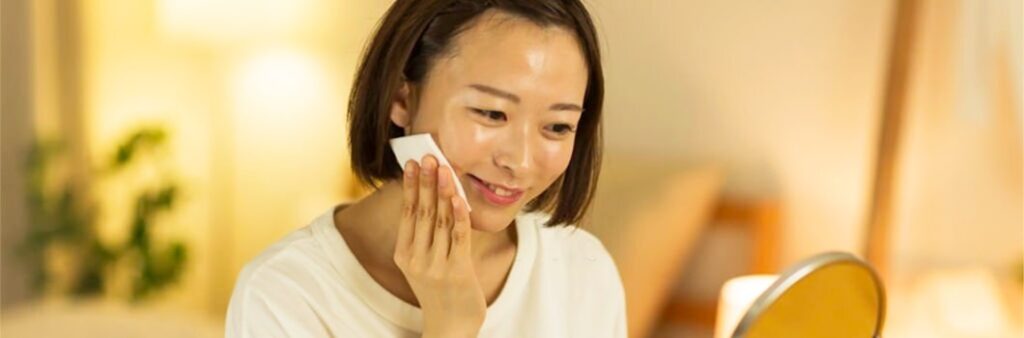 Serum routine malam hari untuk kulit wajah bruntusan